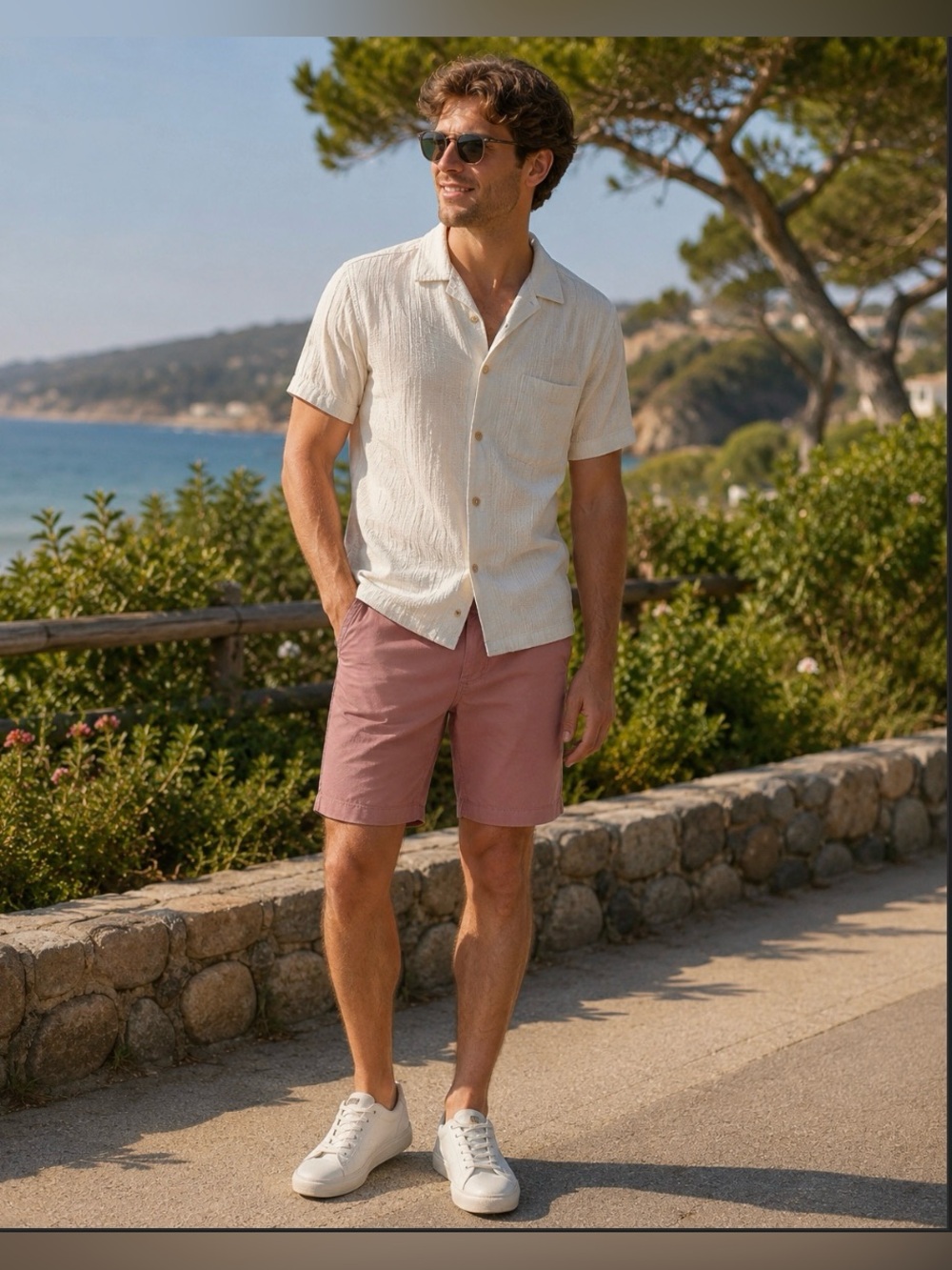 Hudson & Barrow Flat Front Shorts size 38